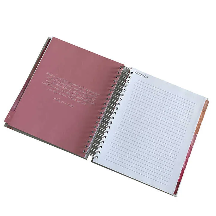 مخطط مخصص 2024 مخطط ميزانية حلزوني مطبوع مخطط للصلاة الأسبوعي Custom Planner 2024 Printed Spiral Budget Planner Weekly Prayer Planner