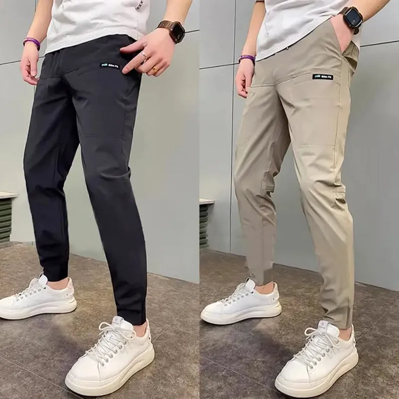 2025 HOT SALEMen's High Stretch Multi-pocket Skinny Cargo Pants
