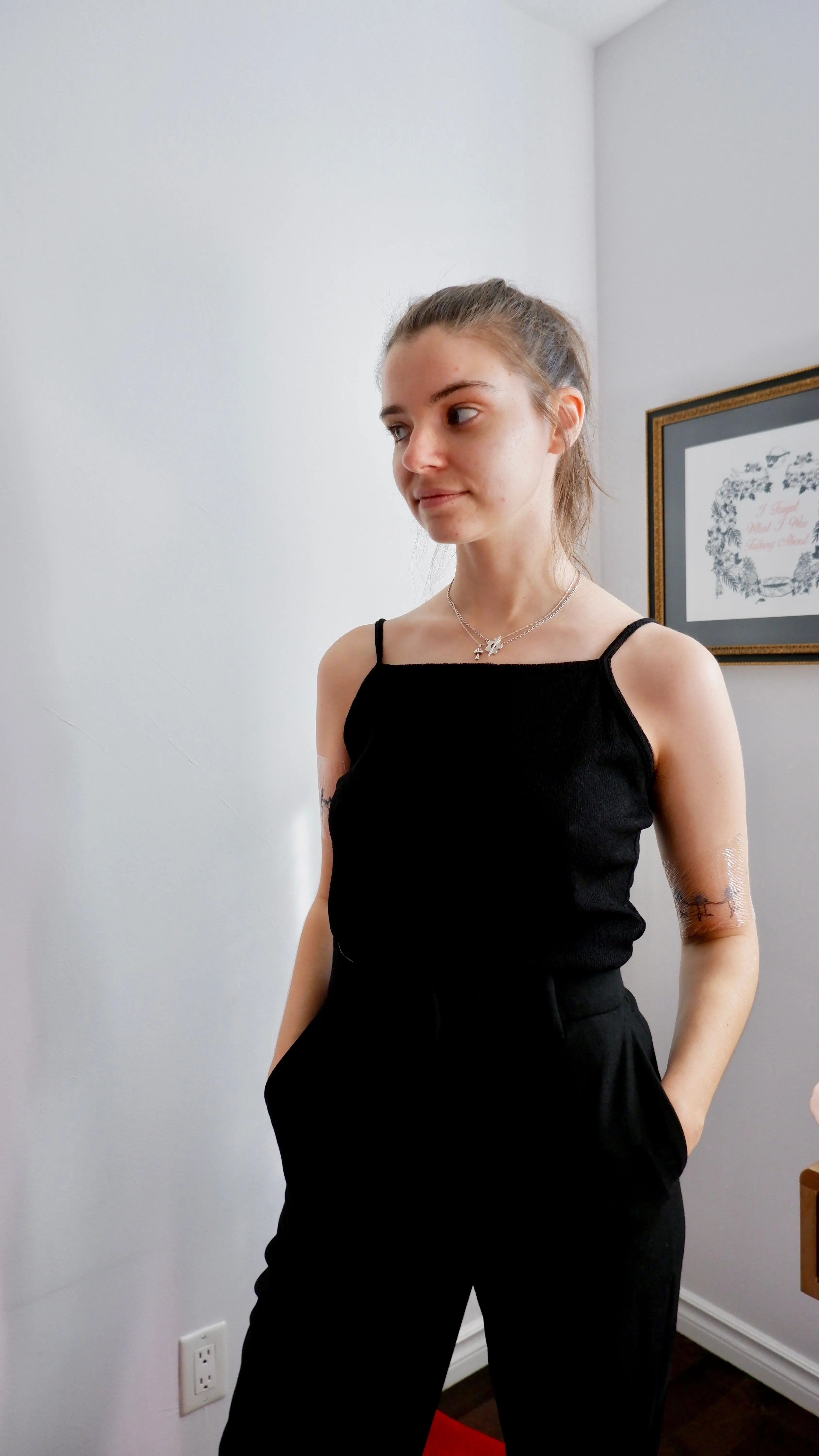 90s Versatile Square-Neck Layering Tank - M/L