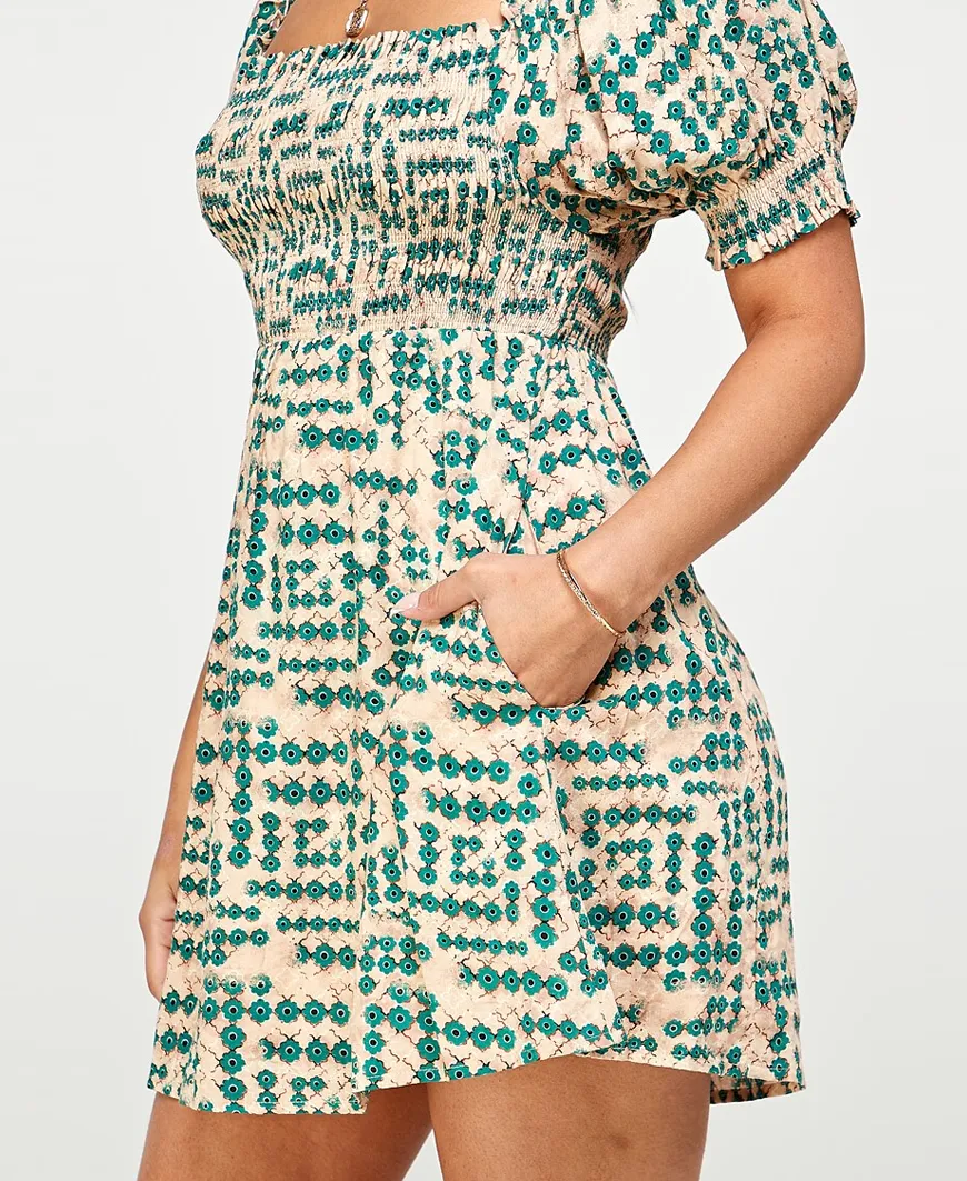 Ariel Green Dress