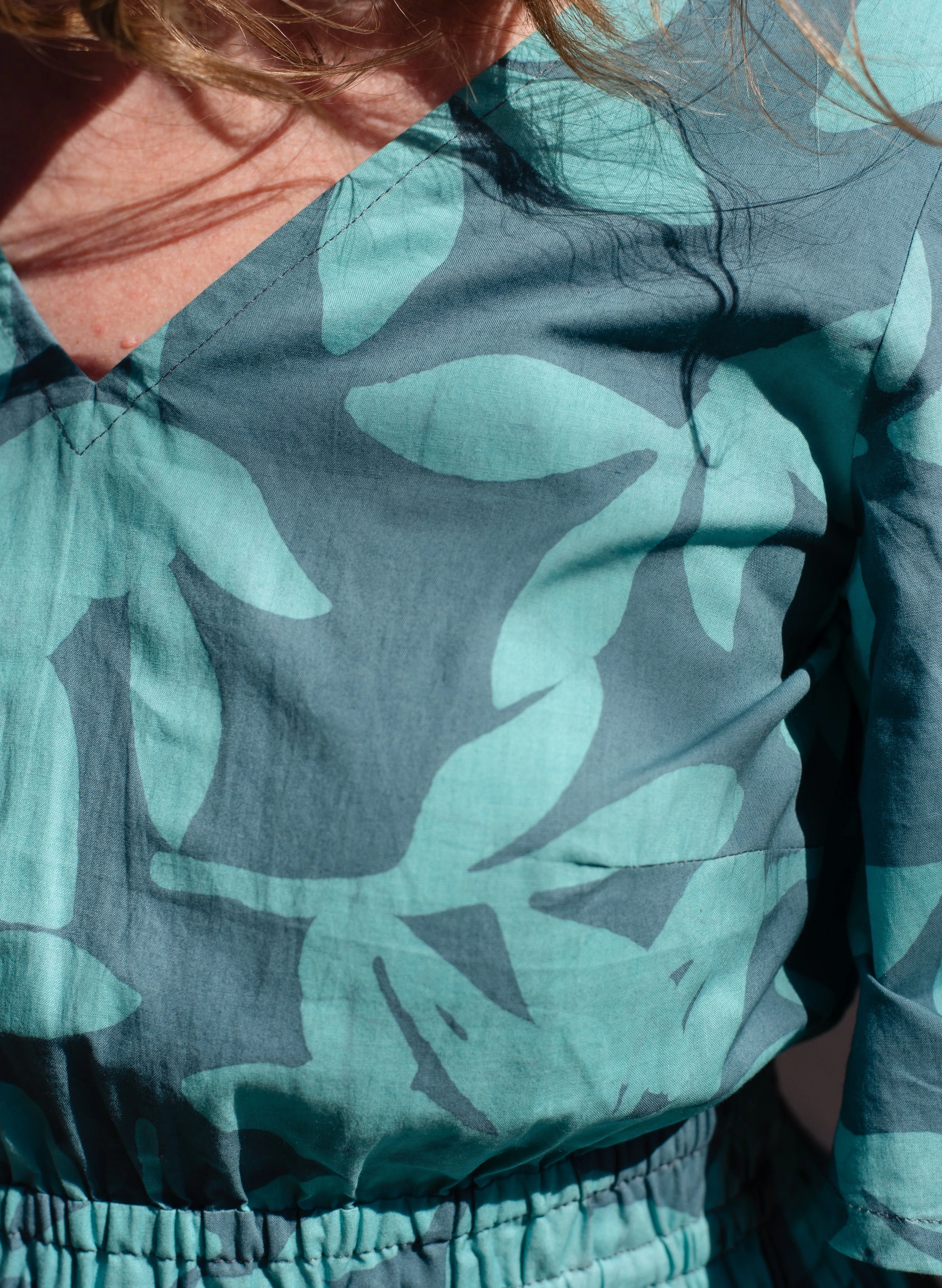 Bay Dress - Sea Glass Blossoms
