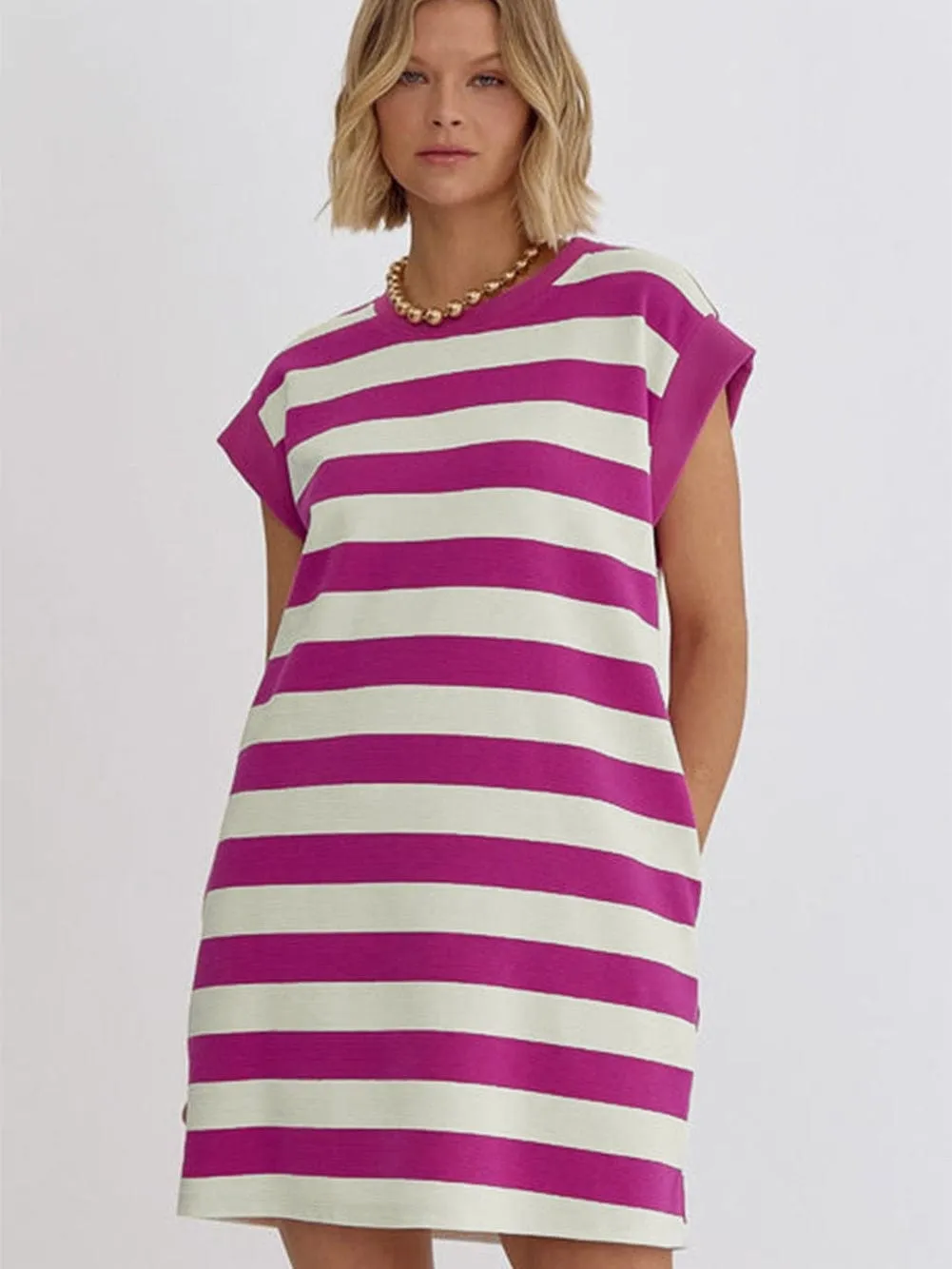 Beach Ready Striped Dress