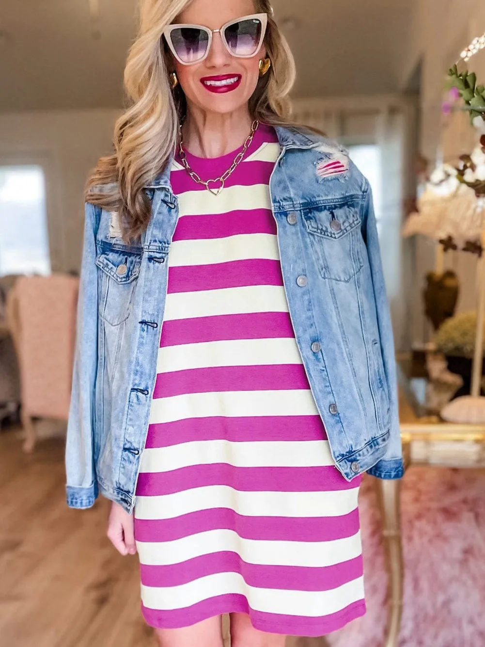 Beach Ready Striped Dress