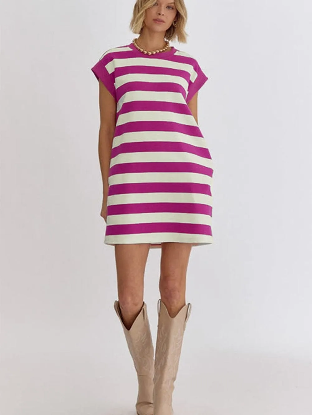 Beach Ready Striped Dress