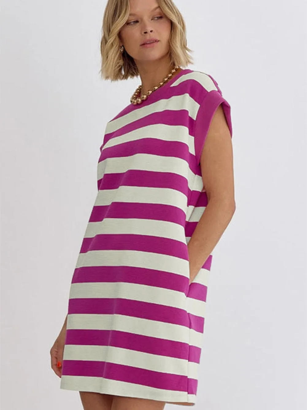 Beach Ready Striped Dress