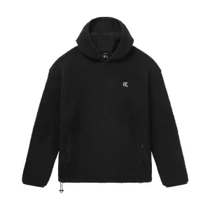Black Sherpa Hoodie
