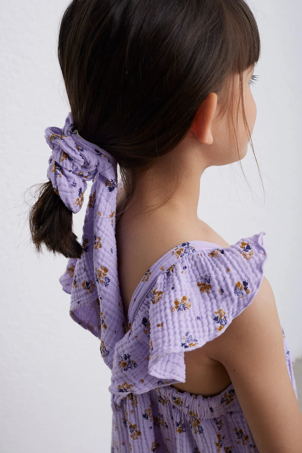 Bouquet gauze dress
