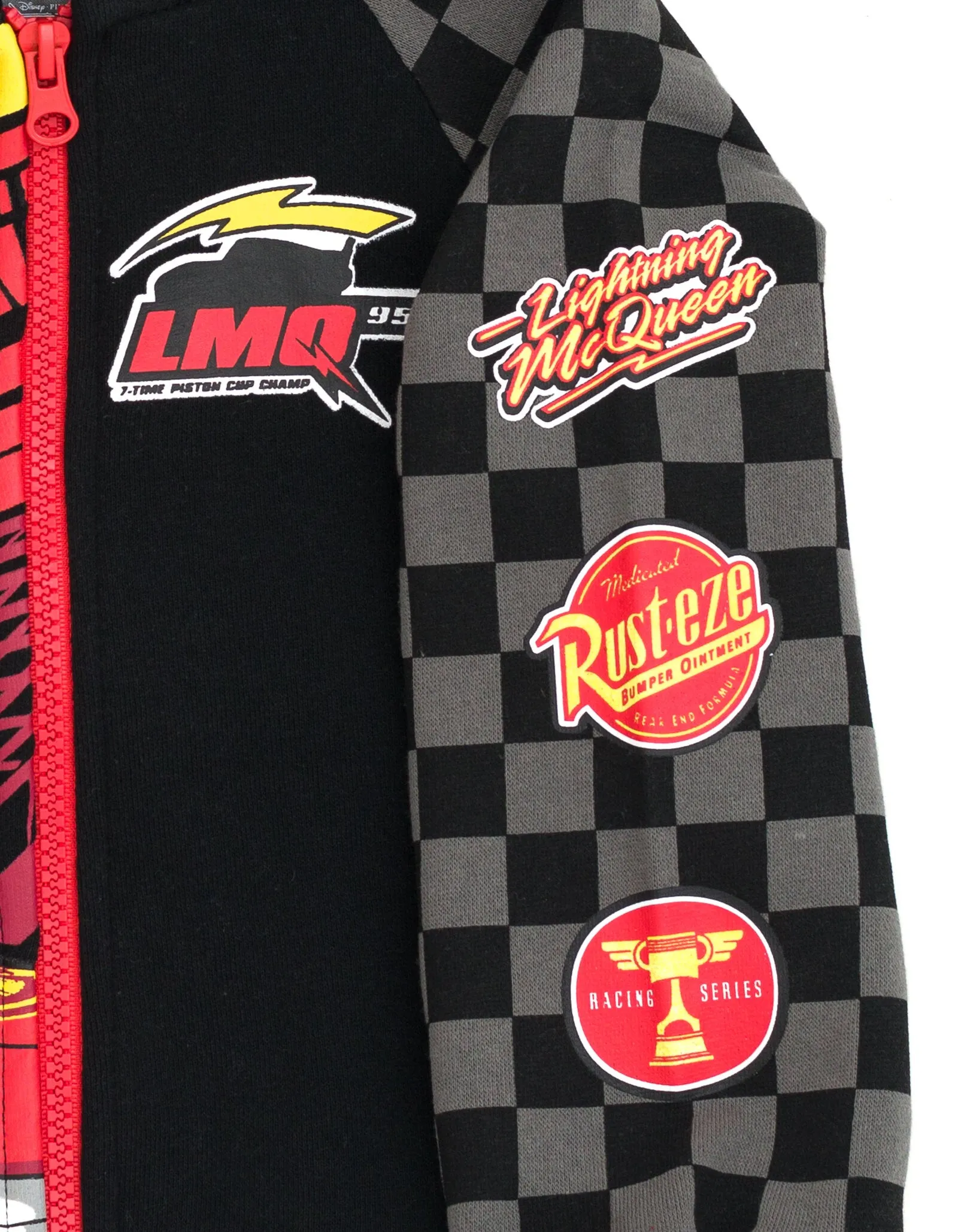 Cars Lightning McQueen Fleece Zip Up Hoodie