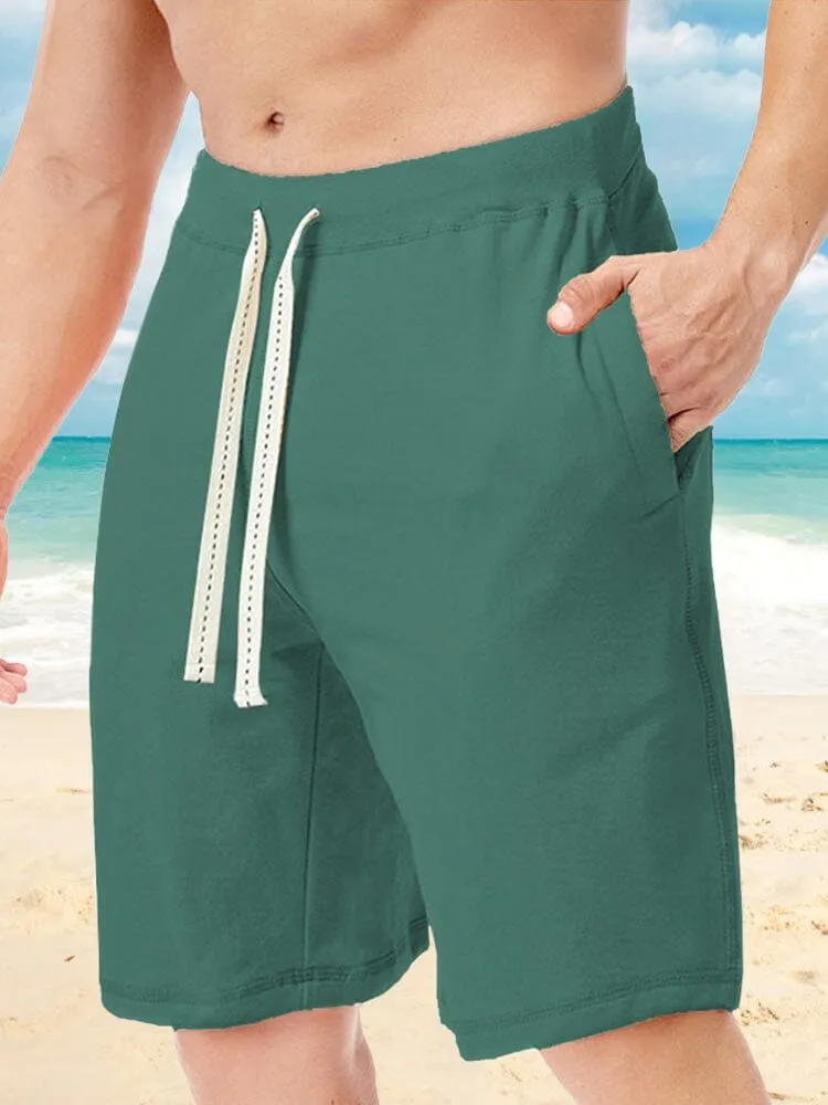Casual Drawstring Beach Sports Shorts