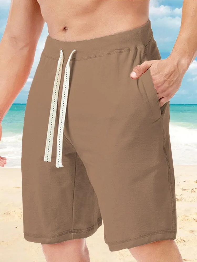 Casual Drawstring Beach Sports Shorts