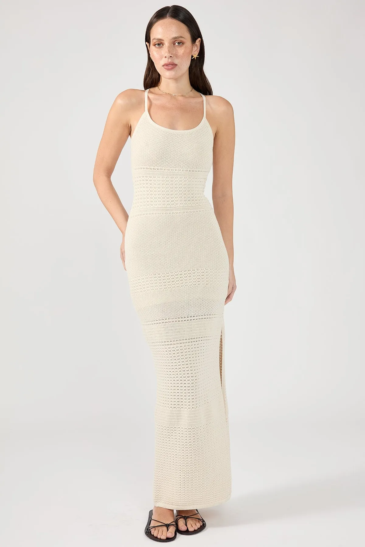 Crochet Midi Dress