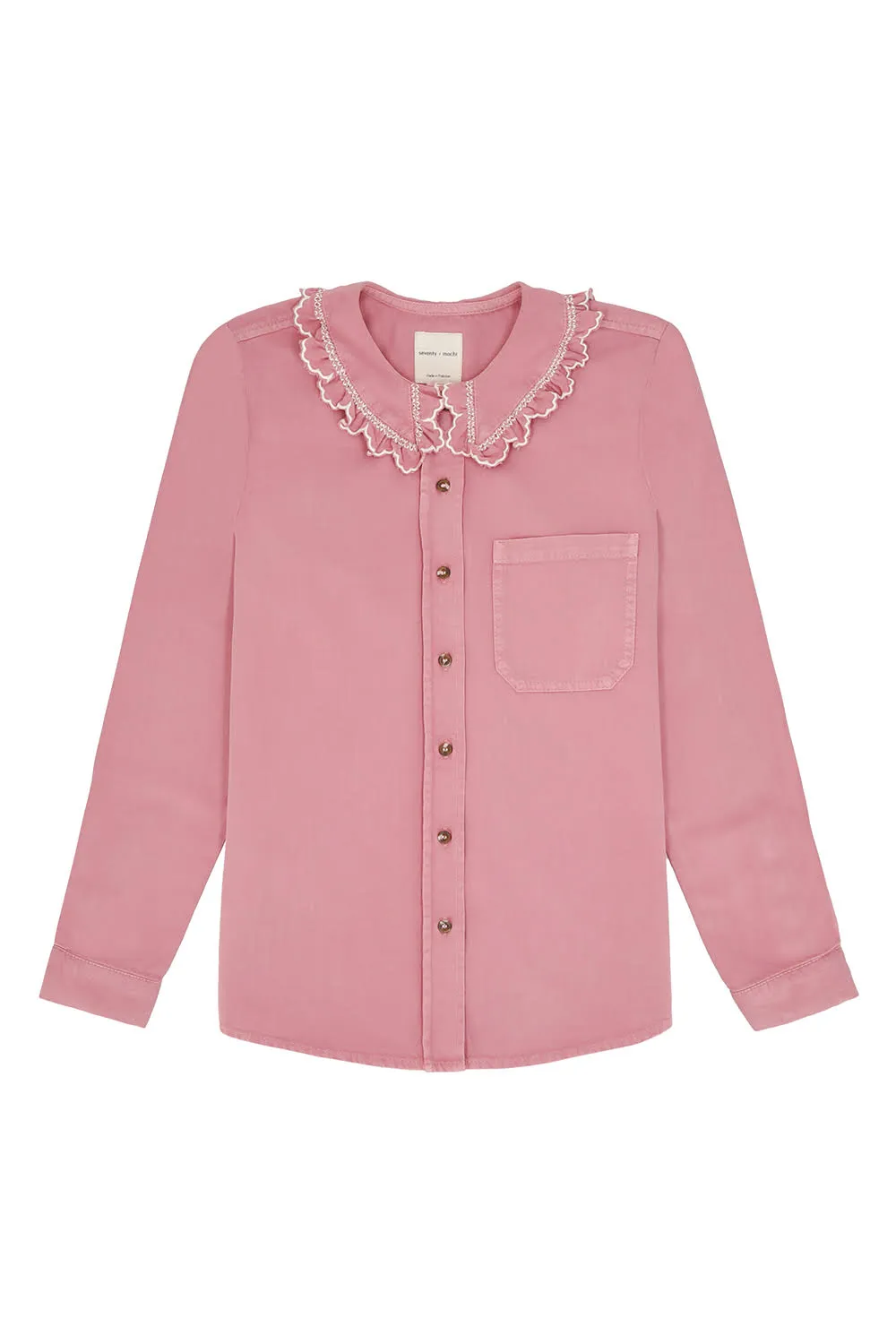 Delilah Blouse in Powder Pink