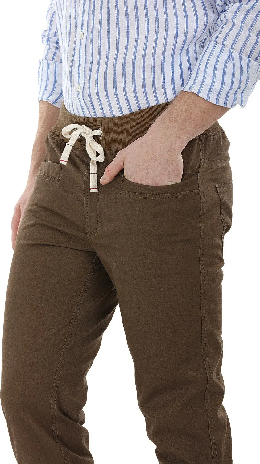 Drawcords Olive Cuff Joggers
