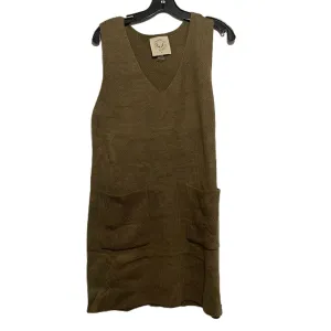 Dress Casual Midi By Fantastic Fawn In Brown, Size: M