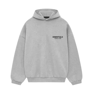 Fear of God Essentials Fleece Hoodie II 'Light Heather Grey'