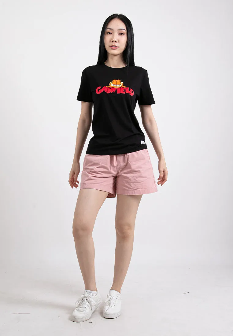 Forest Ladies Casual Cotton Short Pants Women Plain Drawstring Shorts  | Seluar Pendek Perempuan - 865108