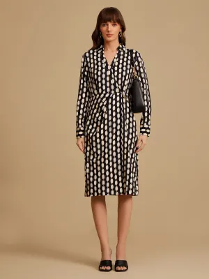 Jerry Printed Midi Dress