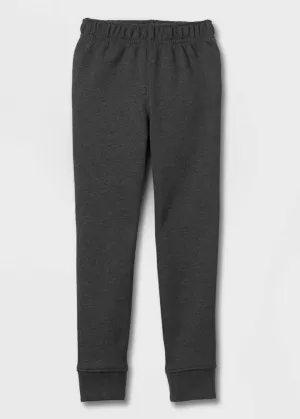 Kids Boy's Plain Joggers,Dark Grey