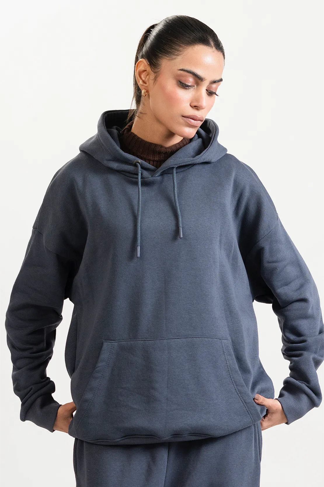 LADIES CORD SET HOODIE