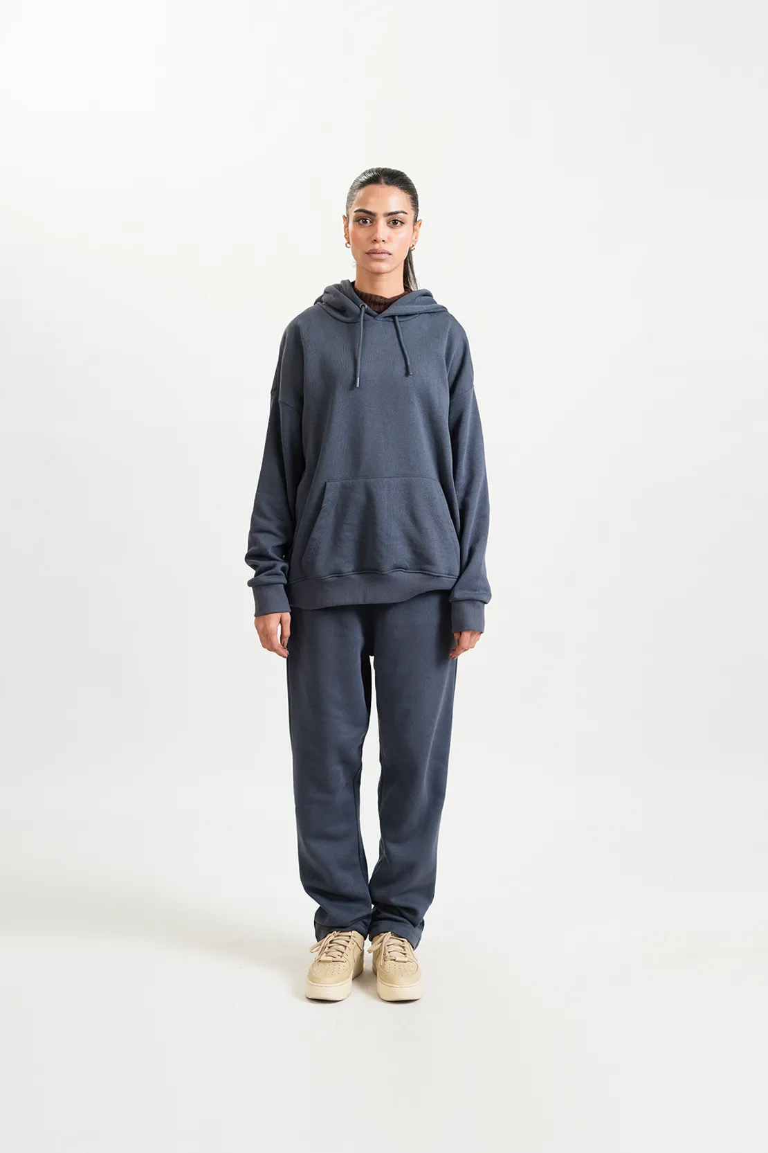 LADIES CORD SET HOODIE