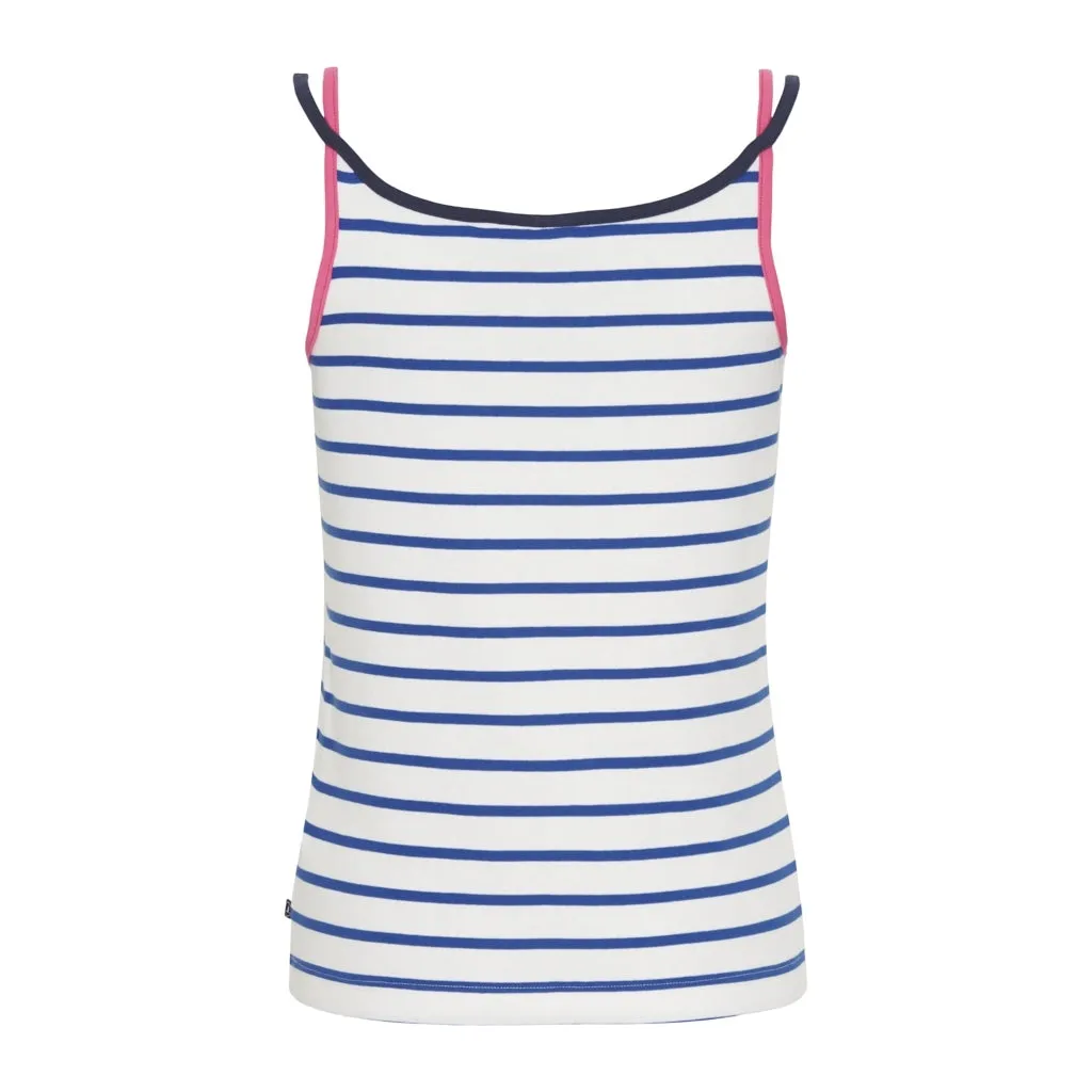 Lorna Tank Top - Pearl / Olympian Blue