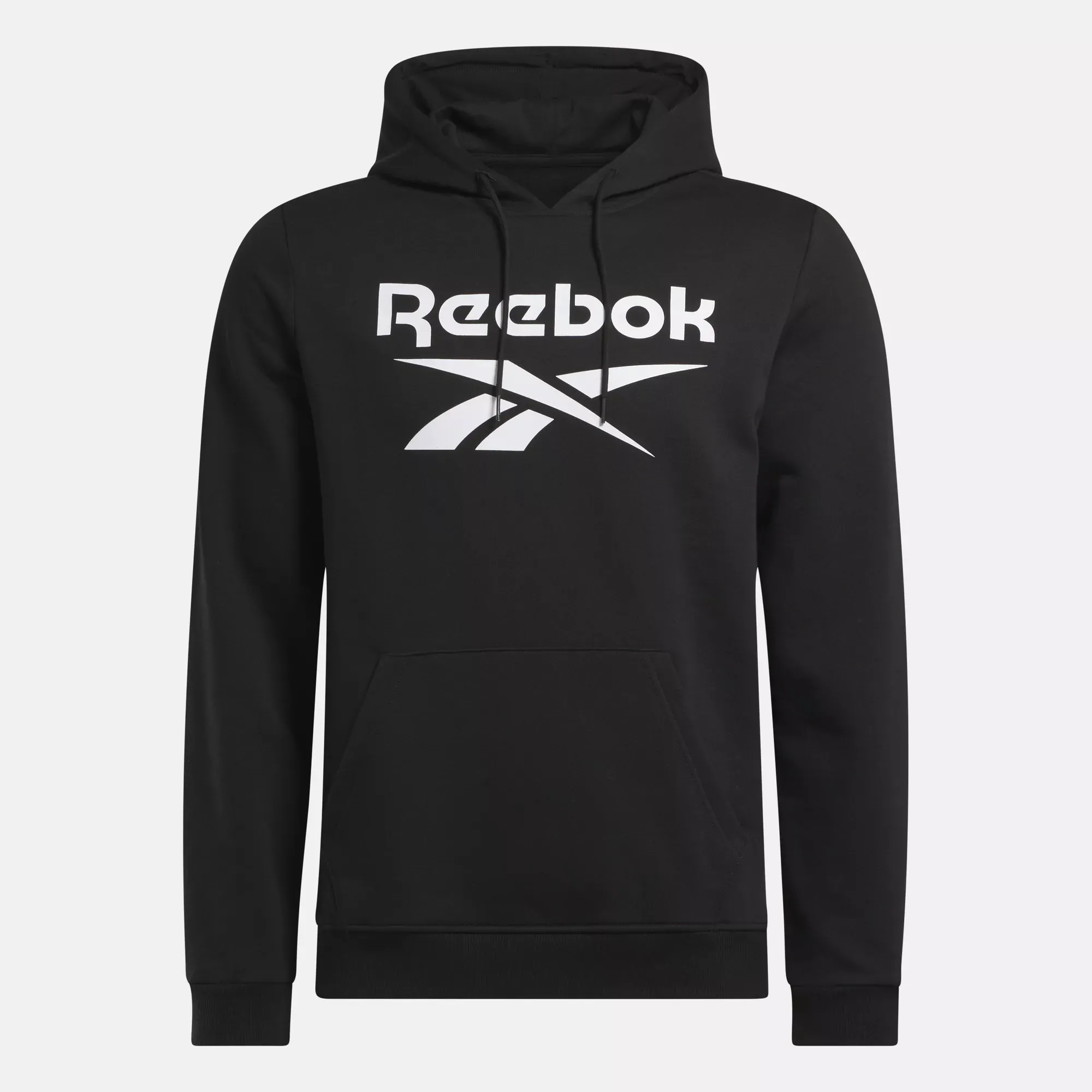 Men's Reebok Identity Fleece Stacked Logo Pullover Hoodie