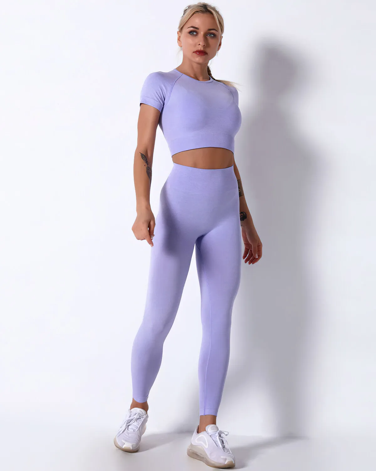 Mikaela Crop Top - Purple
