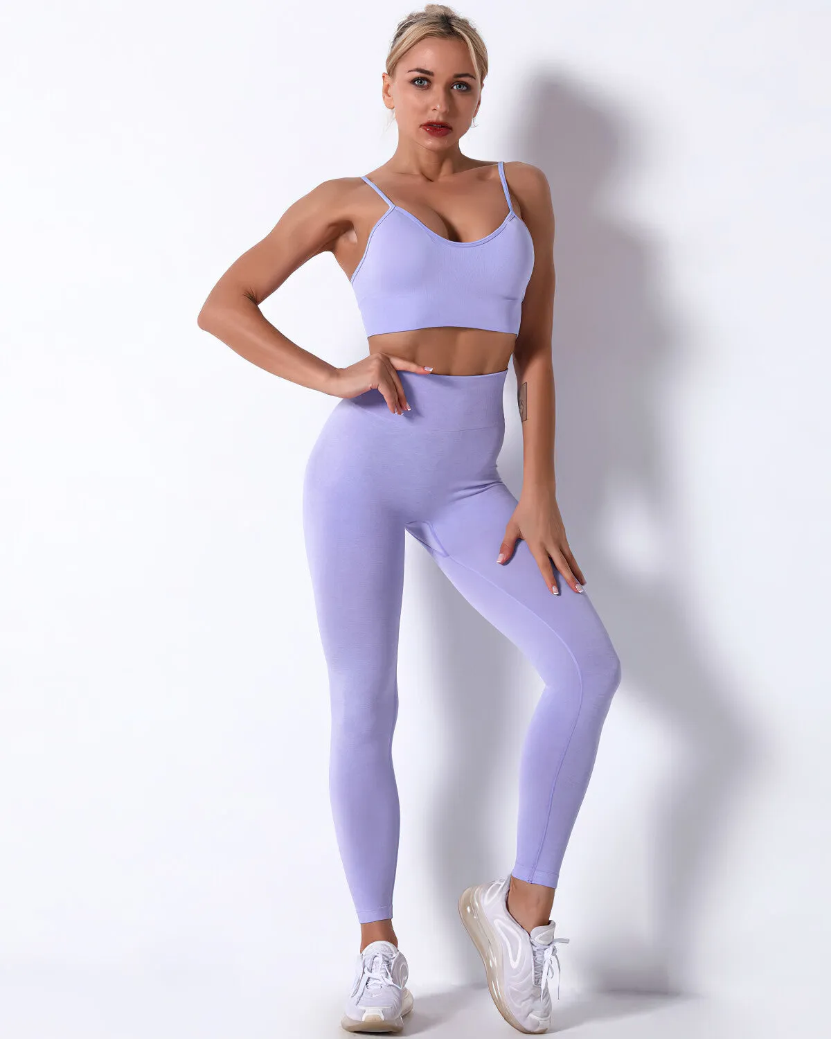 Mikaela Seamless Leggings - Purple