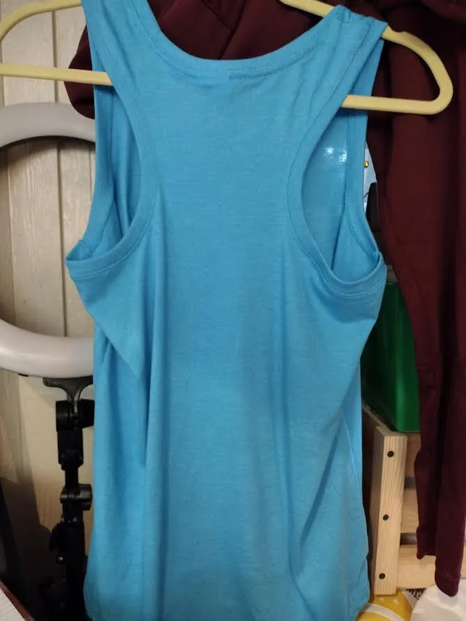 Rooterville Blue Racerback