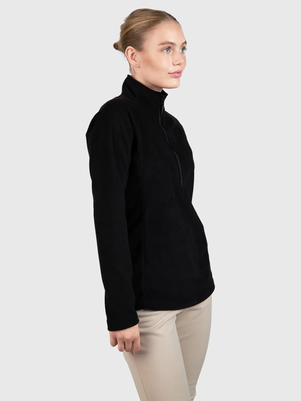 Skiania Women Fleece | Black