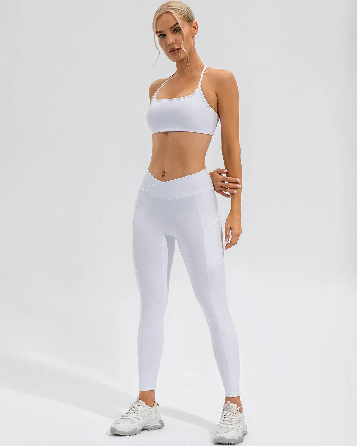 Sophie Sports Bra - White
