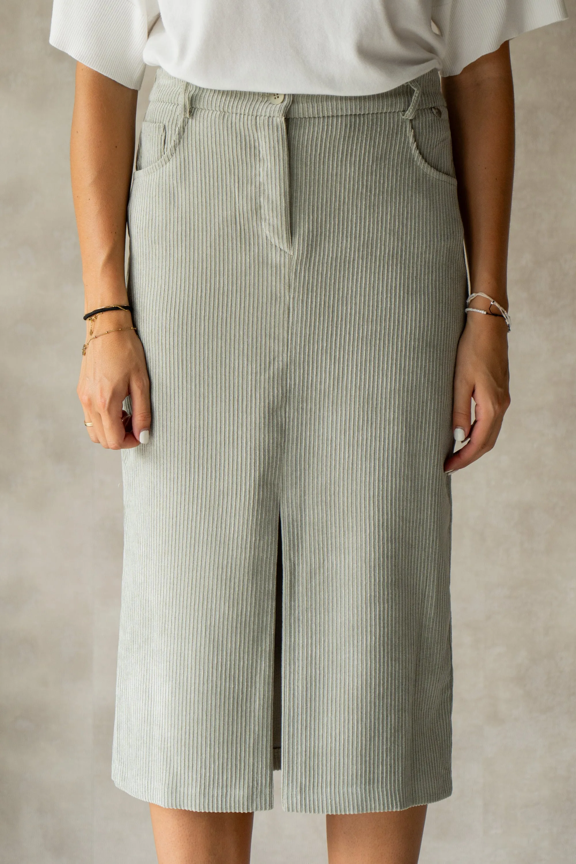 Spezia skirt sage green