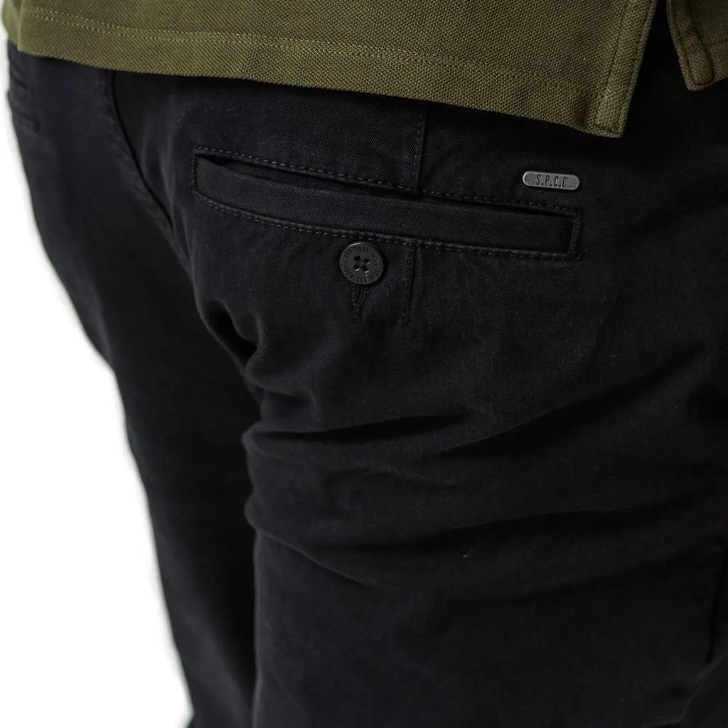 Trigger Stovepipe Chino Pants - Black