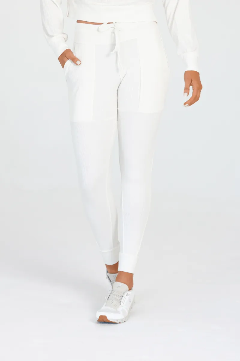 Wild and Free Jogger - Cream