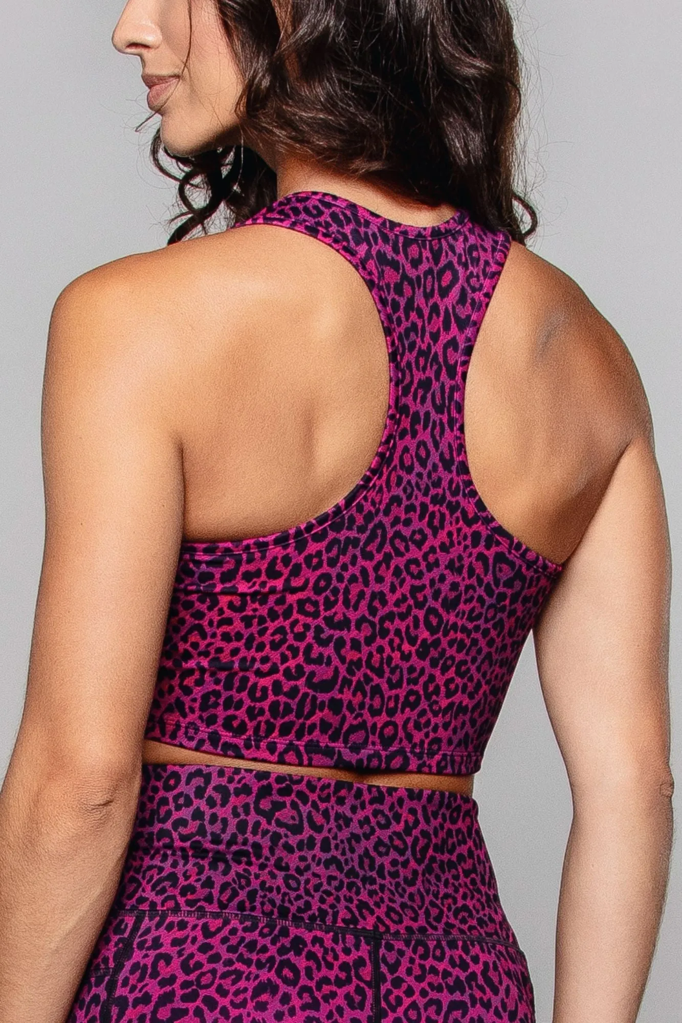 Wild Neon Racerback Tank Bra