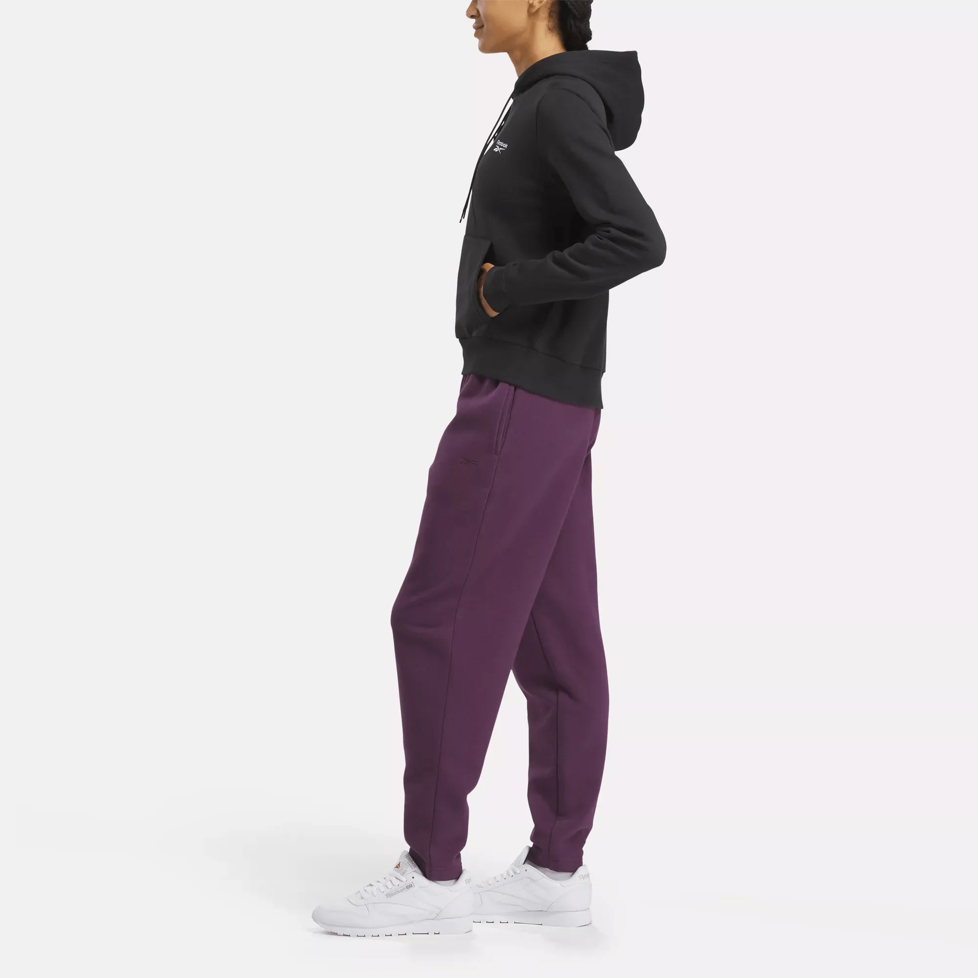 Women's Reebok Identity Small Logo Fleece Hoodie