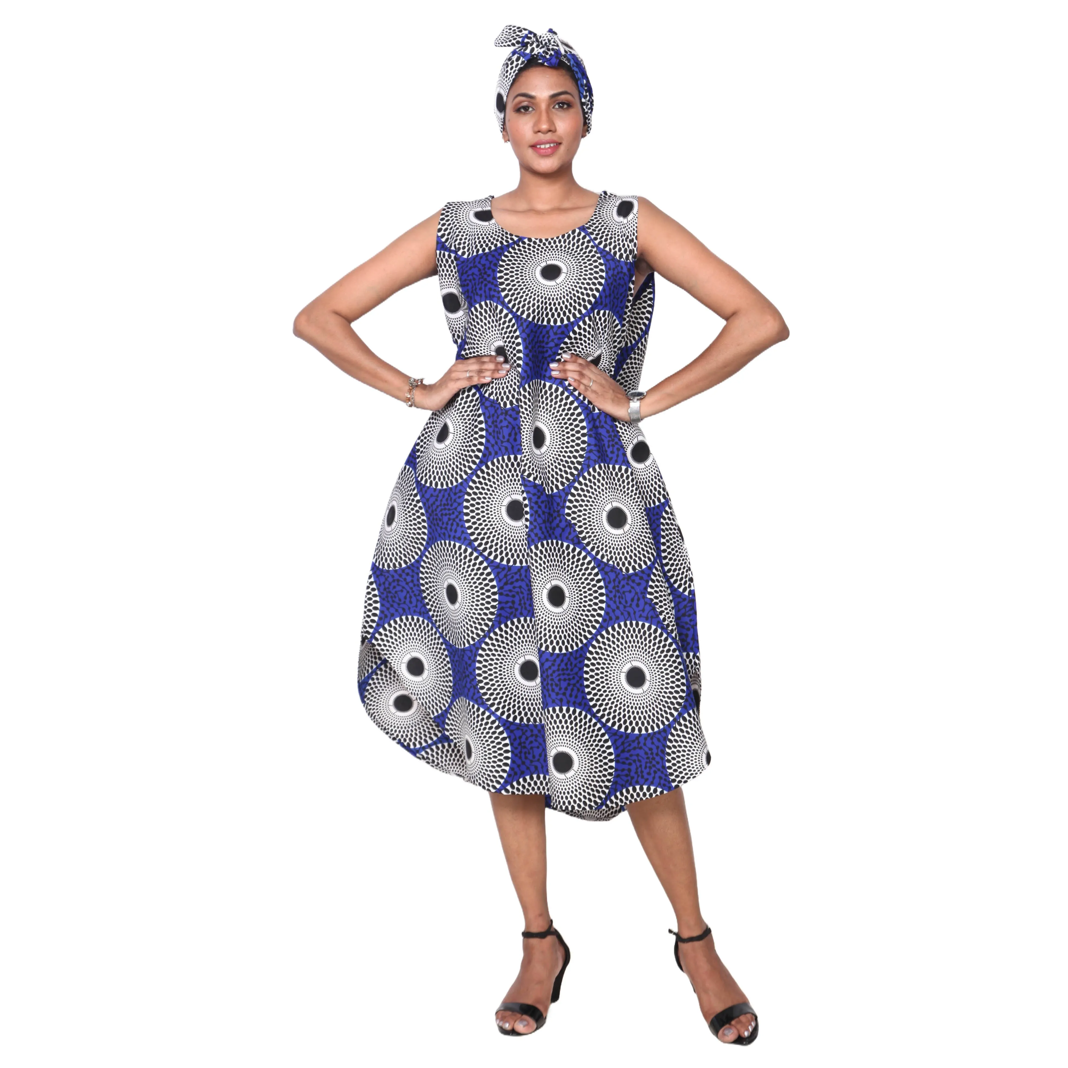 Women's Sleeveless Midi Dress -- 12pcs per Pack -- FI-4174
