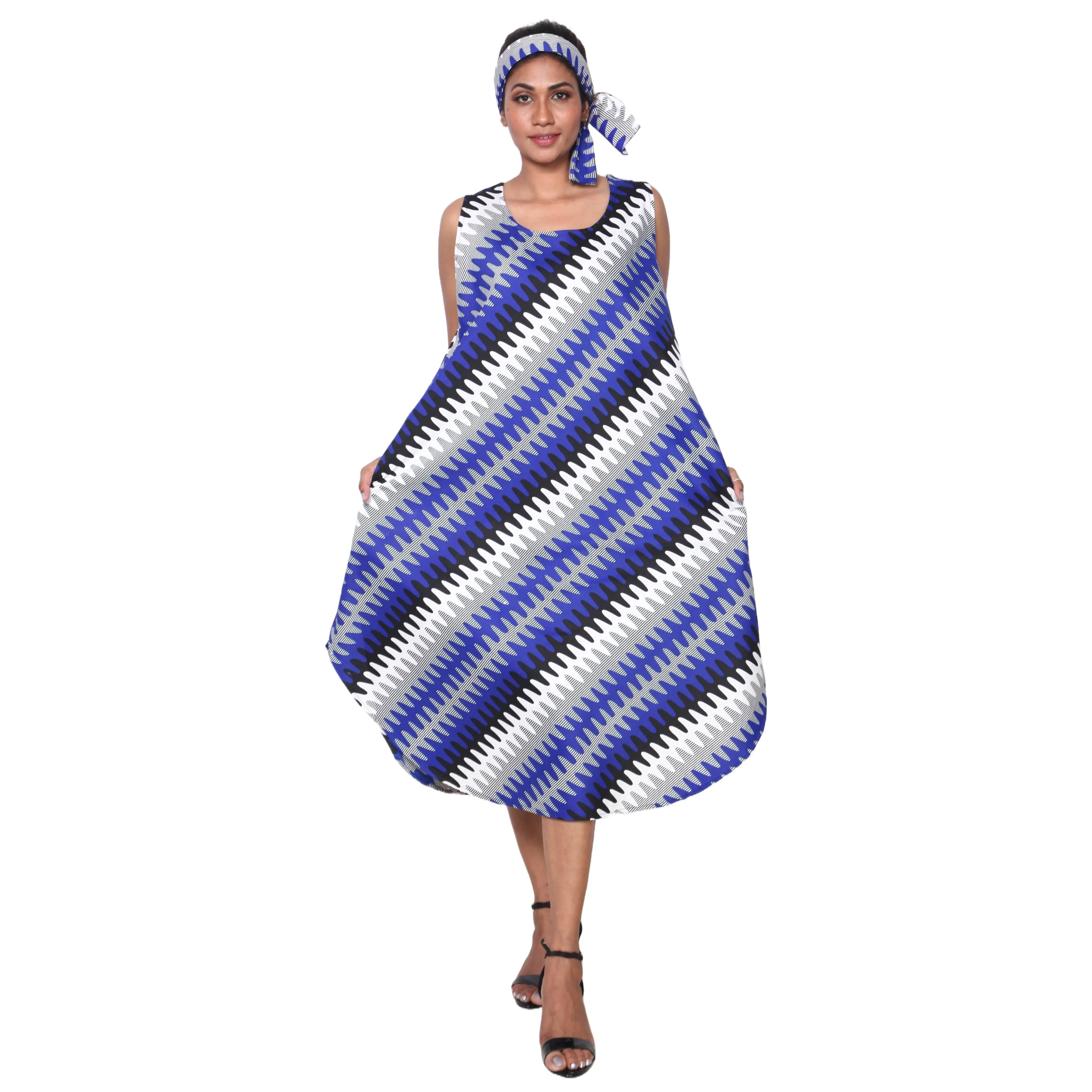 Women's Sleeveless Midi Dress -- 12pcs per Pack -- FI-4174