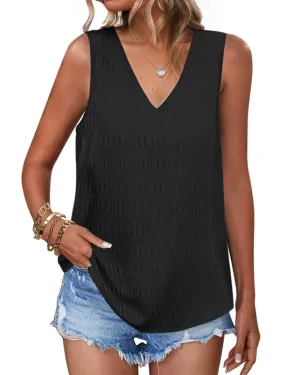 Zeagoo V Neck Cami Tank Tops