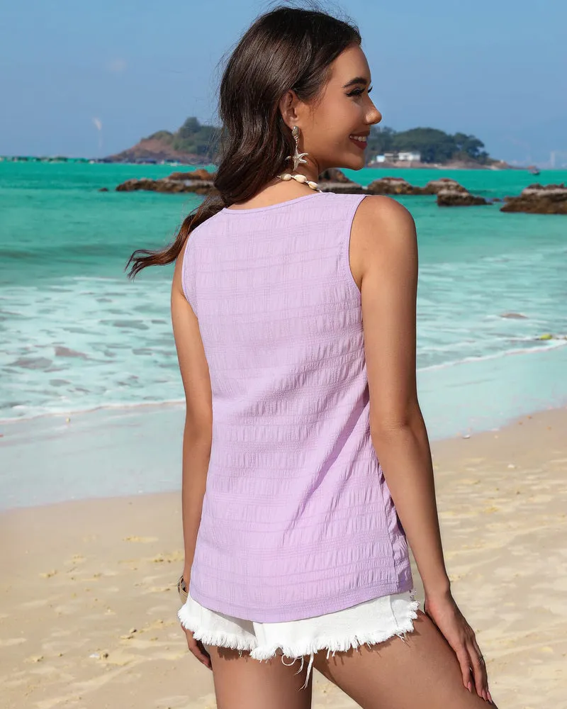 Zeagoo V Neck Cami Tank Tops
